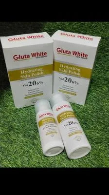 Gluta White Hydrating Skin Polish Vol 20% – Organic Brightening & Whitening Formula