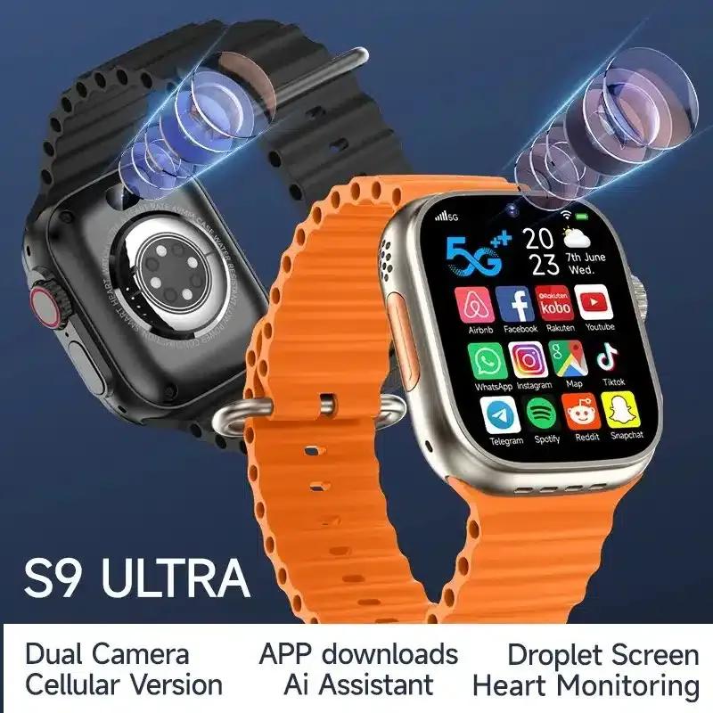 S9 Ultra Smart Watch – Dual Camera