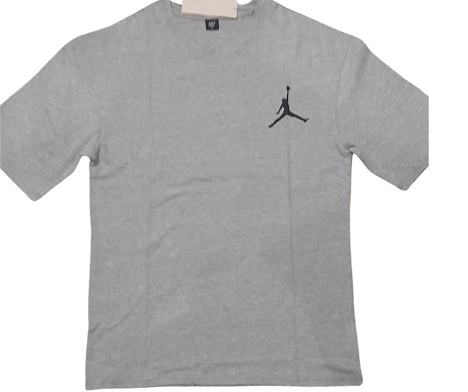 Men’s Grey Cotton T-Shirt – Premium Soft Fabric