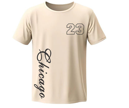 Men’s Chicago 23 Printed T-Shirt – Soft Casual Wear