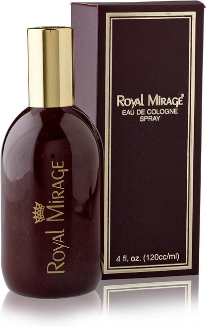 Royal Mirage Eau de Cologne Spray – Classic Long-Lasting Men’s Fragrance